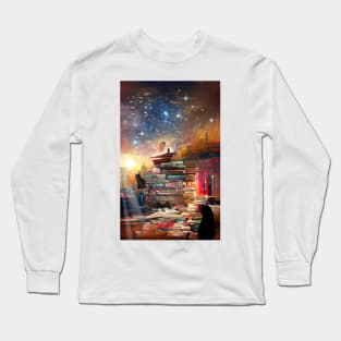 Doomsday Library | National library week | literacy week Long Sleeve T-Shirt